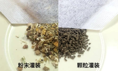 茶包原料制備形式